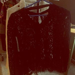 Paper and Tee Lace Shirt